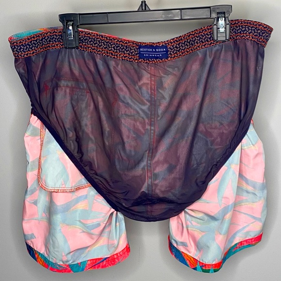Scotch & Soda Draw String Swim Trunks - Picture 7 of 7